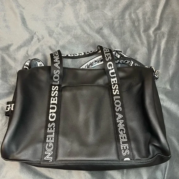 GUESS Black and White Shoulder Bag - Picture 12 of 12